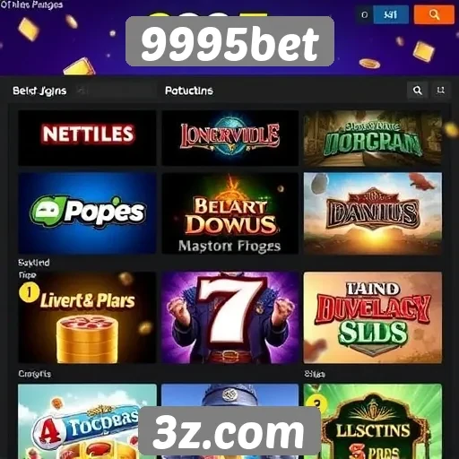 Melhores jogos disponíveis no site 9995bet